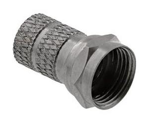 T'nB - Connecteur RF - connecteur F mâle - coaxial (pack de 2) Argenté G