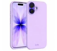 T'nB - Coque Silicone iPhone 17 Pro, Protection Anti-Chocs, Doublure Microfibre, Finition Soft Touch, Accès Complet aux Boutons et Connectiques - Lavande