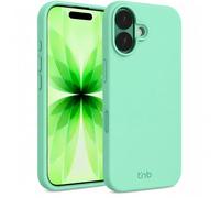 T'nB - Coque Silicone iPhone 17, Protection Anti-Chocs, Doublure Microfibre, Finition Soft Touch, Accès Complet aux Boutons et Connectiques - Vert Menthe