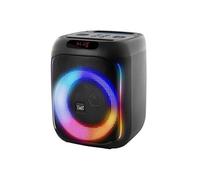 T'nB Enceinte Cube Blaster – Bluetooth sans fil 40 W, 4 modes RGB – Noir