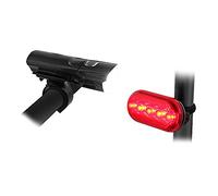 Tnb - Eclairage Avant + arrière pour vélo T'nB Urban Moov Blanc/Rouge