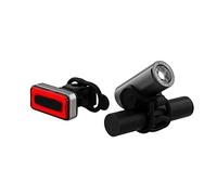 Tnb - Eclairage Avant + arrière pour vélo T'nB Urban Moov Rechargeable USB Blanc/Rouge