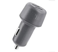 T'nB - ECO - Chargeur Allume-cigares 2 USB 4,8 A - Plastique écologique T'nB