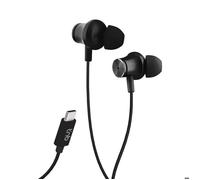 T'nB - Écouteurs Filaire Intra-Auriculaires USB-C, Réduction de Bruit Active jusqu'à 20dB, Micro Intégré et Commandes, Compatibles Android & iPhone USB-C, Son Haute Fidélité - Noir