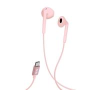 T'nB C-BUDS - Écouteurs avec micro - intra-auriculaire - filaire - USB-C - rose