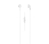 T'nB - First - Écouteurs Semi Intra-Auriculaires avec Micro - Blanc | Écouteurs Filaires Jack 3,5 mm avec Micro Intégré, Basses Dynamiques, Aimants 15 mm, Kit Mains Libres, Blanc