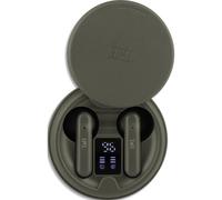 T’NB Ecouteurs Bluetooth 5.1, TWS sans Fil Semi Intra-Auriculaires avec Microphone Intégré, Autonomie Jusqu’à 20 Heures d’Ecoute, Indicateur de Charge, Contrôle Tactile, SHINY2 - Vert