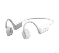 T'nB - Écouteurs Sport Energy Bone Conduction sans Fil, Conduction Osseuse, Son Clair, Ultra Léger, Bluetooth, 12 Heures d’Autonomie, Certifiés IPX4, Commandes Intuitives - Blanc