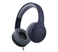 T'nB – Casque filaire supra-aural – Pads en mousse, doublure arceau, câble USB-C – Bleu