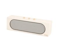 T'nB - Enceinte Bluetooth Rainbow Barre, Bluetooth 5.4, 10 W Rms, Autonomie 8 H, Connexion Tws Stéréo, Micro Sd, Prise Jack 3,5 Mm, Radio Fm, Format Compact 24 X 7 Cm, Batterie 1200 Mah - Blanc Ivoire
