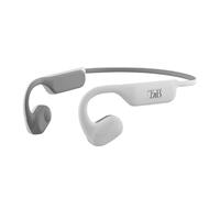 T'nB – Écouteurs Bluetooth supra-auriculaires conduction osseuse, tactile, boîtier de charge – Blanc