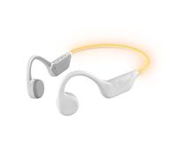 T'nB ENERGY Light Casque à conduction osseuse Casque de sport à conduction osseuse avec Bluetooth 6.0, bande LED et jusqu'à 15 heures d'autonomie pour