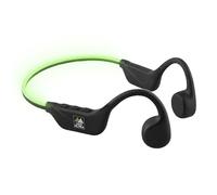 T'nB Energy Light Écouteurs Conduction Osseuse Bluetooth, Oreilles Libres, Casque Sport Running, LED Sécurité 360°, Ultra Léger 28 g, IPX4, Autonomie 15h - Noir