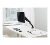 TNB ERGO Line Single Monitor Articulated Arm And Gas Spring Adjustment Material Steel For Screen Size
