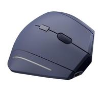 T'nB - ErgoWave Souris sans Fil Verticale Ergonomique, Double Connexion Bluetooth & USB, Clics Silencieux, DPI Réglable, 6 Boutons, Batterie Rechargeable, Design 53° - Bleu