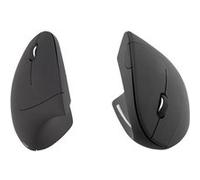 Souris sans fil T'nB Ergo verticale pour gaucher (Noir)
