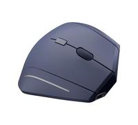 T'nB - ErgoWave Souris sans Fil Verticale Ergonomique, Double Connexion Bluetooth & USB, Clics Silencieux, DPI Réglable, 6 Boutons, Batterie Rechargeable, Design 53° - Bleu