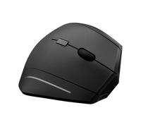 T'nB - ErgoWave Souris sans Fil Verticale Ergonomique, Double Connexion Bluetooth & USB, Clics Silencieux, DPI Réglable, 6 Boutons, Batterie Rechargeable, Design 53° - Noir
