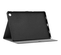 T'nB - Étui à rabat pour tablette - polyuréthane, polyester, polyuréthanne thermoplastique (TPU) - noir - 11" - pour Samsung Galaxy Tab A9+ Noir G