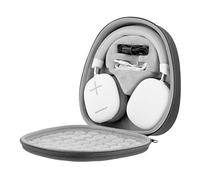 T'nB - Étui du Rangement pour Casque Audio XL, Coque Rigide EVA Anti-Choc avec Mousse Renforcée, Intérieur Soft Touch Anti-Rayures, Compartiments Rangement Câble- Noir