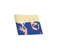 T'nB Exclusiv Cocktail - Souris - 3 boutons - sans fil - 2.4 GHz - récepteur sans fil USB - boîte de suspension - avec tapis souris