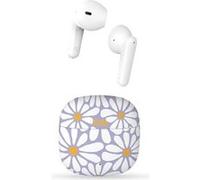 T'nB - Ecouteurs Bluetooth sans Fil Collection Exclusiv', Ecouteurs Bluetooth 5.3 avec Micro intégré, 15h de Lecture, Contrôle Tactile, Oreillette Bluetooth Semi Intra Auriculaires - Modèle Flower