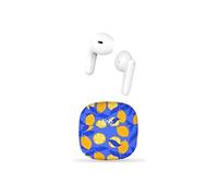 T'nB Exclusiv - LEMON - écouteurs sans fil avec micro - intra-auriculaire - bleu, jaune