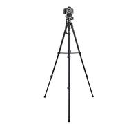 Trépied TNB Fast Shot - 163 cm - Noir avec tête 3D fluide et niveau à bulle intégré