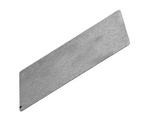 T'nB Felt - Tapis de Souris, Confort Optimal | Sous-Main En Feutre Premium 80 x 40 cm avec Base Antidérapante et Bords Cousus, Agréable Au Toucher, Gris
