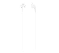 T'nB - First - Écouteurs Semi Intra-Auriculaires avec Micro - Blanc | Écouteurs Filaires Jack 3,5 mm avec Micro Intégré, Basses Dynamiques, Aimants 15 mm, Kit Mains Libres, Blanc