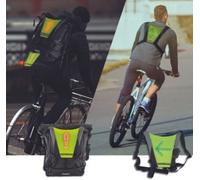 Tnb - Gilet Réfléchissant Gilet Signalétique Led+Télécommande