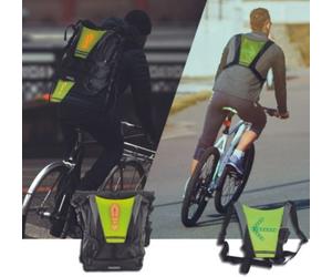 Tnb - Gilet Réfléchissant Gilet Signalétique Led+Télécommande