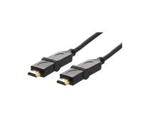 T'nB HDMIOR2 : Câble HDMI 2m, HDMI Type A Mâle-Mâle, V1.4, 1080p, Contacts Or, Compatibilité 3D, Noir, Résolution max. 1920x1080