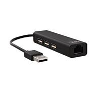 T'nB - Hub USB-A vers 3X USB-A et RJ45 T'nB Noir