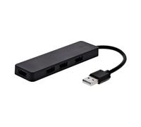 T'nB Hub USB 4 ports USB-A auto-alimenté 480 Mbps Noir