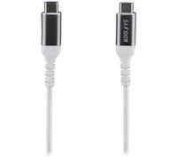 TNB Câble de charge USB-C/USB-C pour PC/MAC - Haute puissance 100W / 5A - Longueur 2 m - Noir