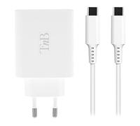 T'nB - iCLick - Chargeur Compact USB-C et USB-A Blanc