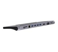 T'nB - Dock USB-C (Type C) 11 en 1 - Aluminium