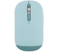 T'nB - Color 3, Souris sans Fil Bluetooth Et USB, Ultra Fine avec Dragonne Rétractable, Connexion Instantanée, Silencieuse, Compatible Windows Mac Linux, Autonomie Longue Durée - Bleu