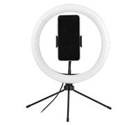 TNB Influence Anneau LED 10'' avec mini trépied - Noir