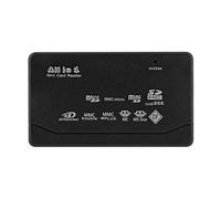 T'nB Lecteur de carte mémoire 10-en-1 USB 2.0 (USB-A) 480 Mbps Noir