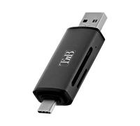 T'nB - Lecteur USB 3.0 de Carte SD & Micro SD - Gris Aluminium
