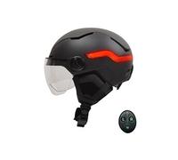 Casque vélo LED avec feu de freinage automatique T'nB Urban Moov Vizion Taille M Noir