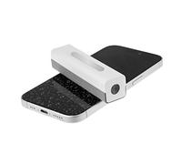 T'nB - MAGCLEAN Nettoyeur d'Écran 2 en 1, Spray Intégré Rechargeable, Surface Microfibre Ultra Douce Anti-Rayure, Format Ultra Compact, Fixation Magnétique - Gris