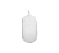T'nB - Souris Filaire médicale avec revêtement étanche intégralement en Silicone, certifié IP68, idéale pour Les Environnement avec des contraintes hygiéniques - Blanc