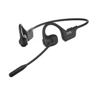 T'nB - Micro Casque Bluetoothh Ultra léger avec Poids de 30 grammes, Technologie AIR Conduction - Noir