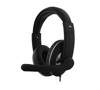 T'nB - Micro Casque PC USB Filaire, Micro Unidirectionnel et Son HD | Casque Circum-Auriculaire Réglable, Basses Puissantes, Aigus Cristallins, Contrôle Volume et Fonction Mute, Noir
