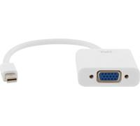 T'nB MIDPVGA, VGA (D-Sub), Mini DisplayPort, mâle, femelle, blanc