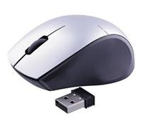 T'nB Miny MM240 - Souris - optique - 3 boutons - sans fil - 2.4 GHz - récepteur sans fil USB - gris