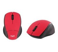 T'nB MINY - Souris - optique - 3 boutons - sans fil - 2.4 GHz - récepteur sans fil USB - rouge G